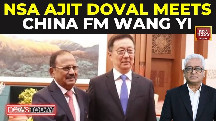 NSA Ajit Doval Meets Wang Yi In Beijing For Border Talks Ahead Of BRICS Summit