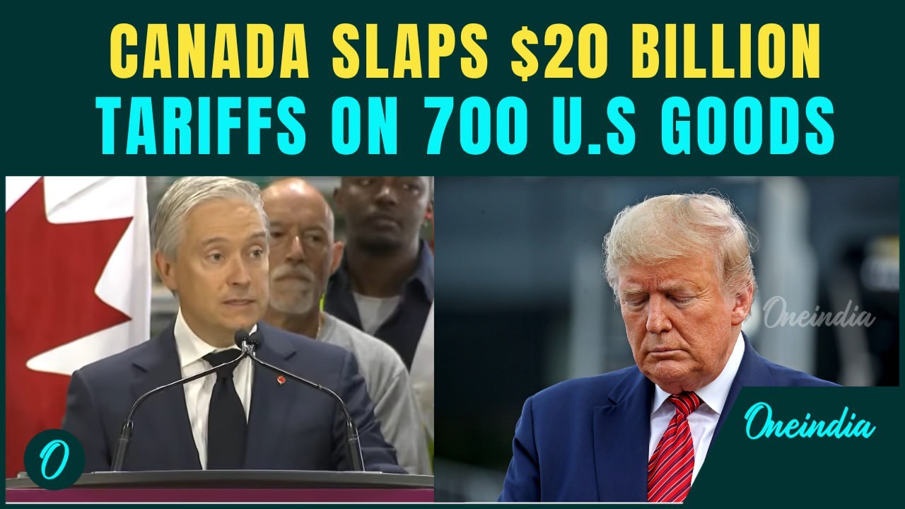 Canada Hits $20 Billion of U.S. Goods With Retaliatory Tariffs, Trump's Trade War BACKFIRES On U.S