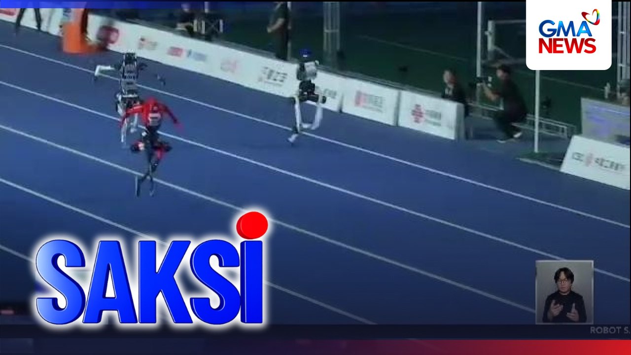 Robot sa China, tinalo ang world record ni Usain Bolt para sa 100-meter sprint | Saksi