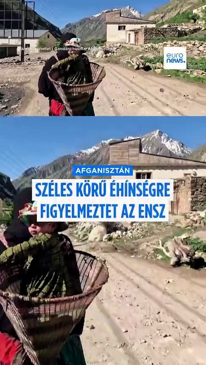 Éhínségre figyelmeztet Afganisztánban az ENSZ, egymillió gyerek életveszélyben van