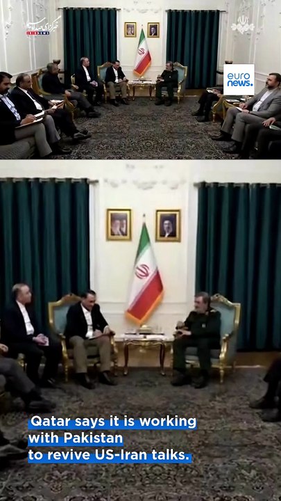 Qatar says officials working daily to revive US-Iran talks, urges Tehran to reopen Hormuz