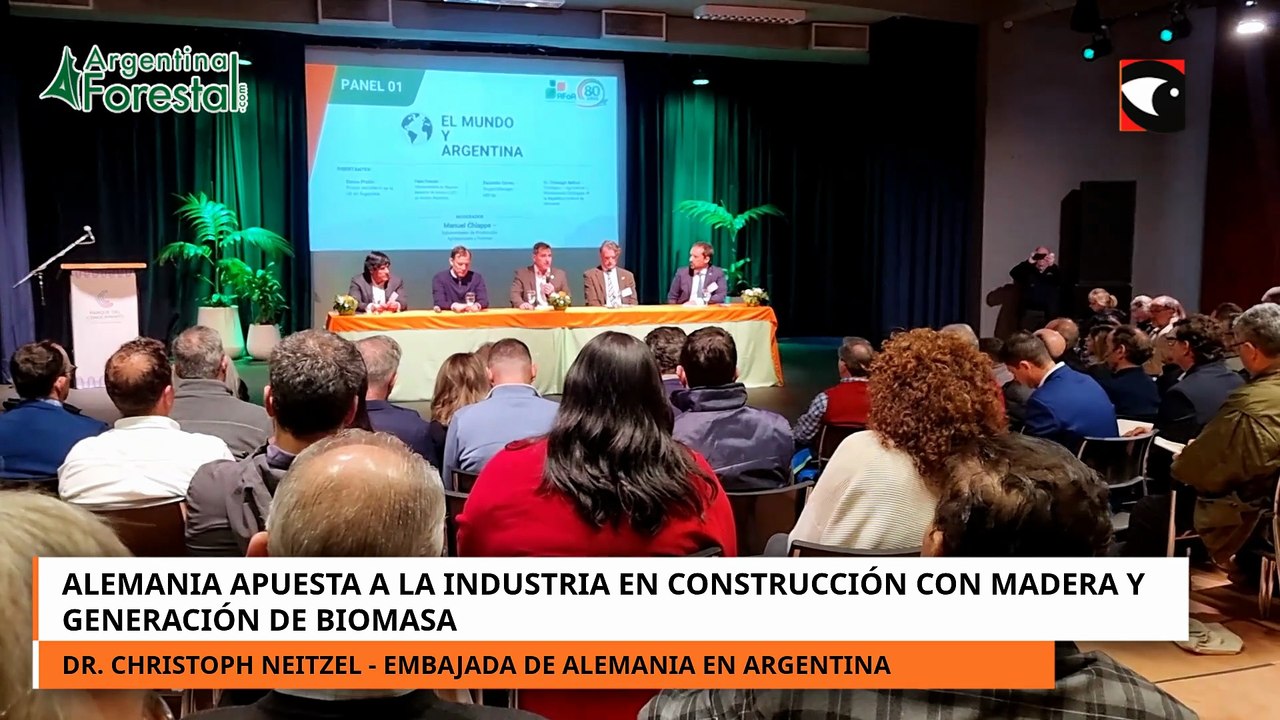 Alemania apuesta a la industria en construcción con madera y generación de biomasa