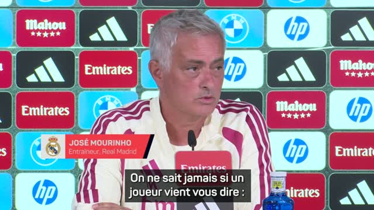 Real Madrid - Mourinho : "Le mercato est fermé pour moi"