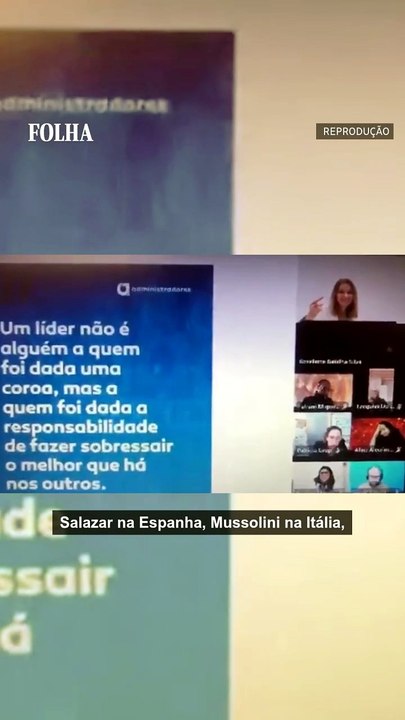 Dirigente de ensino do governo Tarcísio recomenda biografias de Hitler e Mussolini em reunião com professores: 'Estimulante'