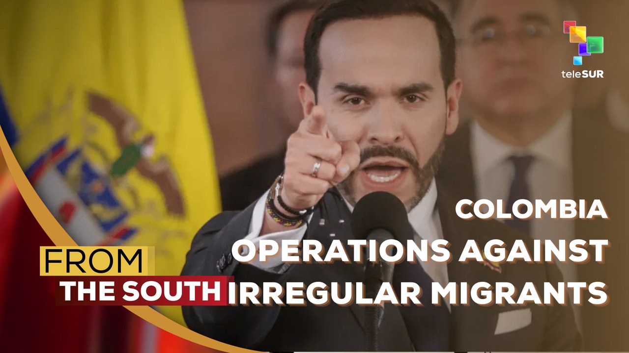 Colombia, pres. De la Espriella ordered operations against irregular migrants in the country