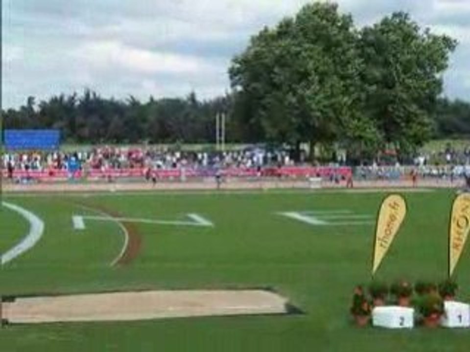 Final Relais 4x100m Junior Championnat de France Athlétisme