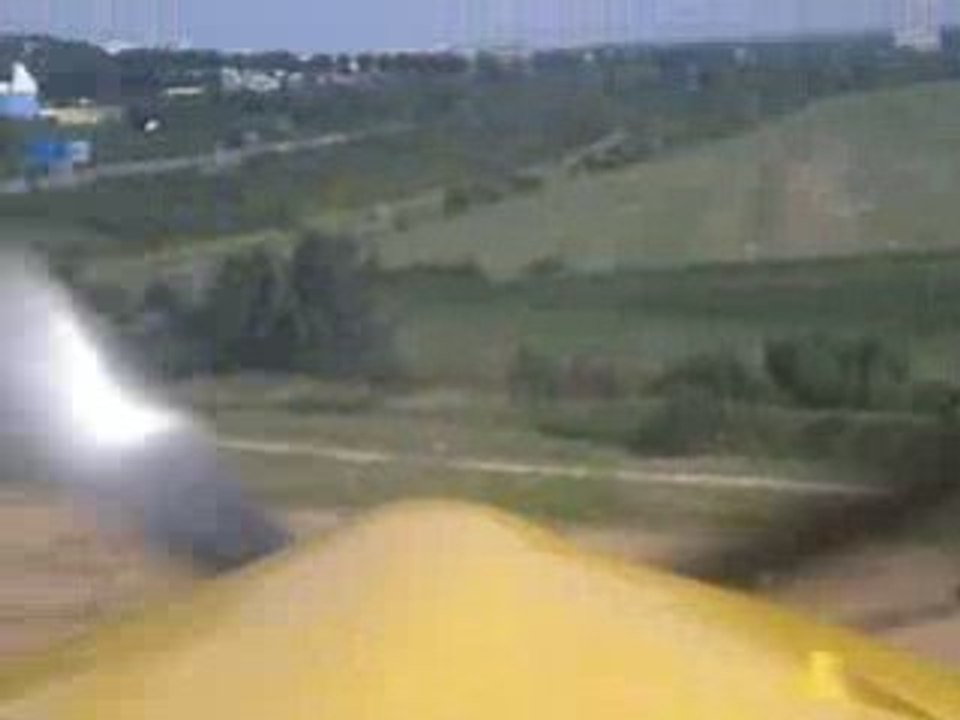 ULM FK9 Mark 4 : atterrissage 34 herbe à Lasbordes