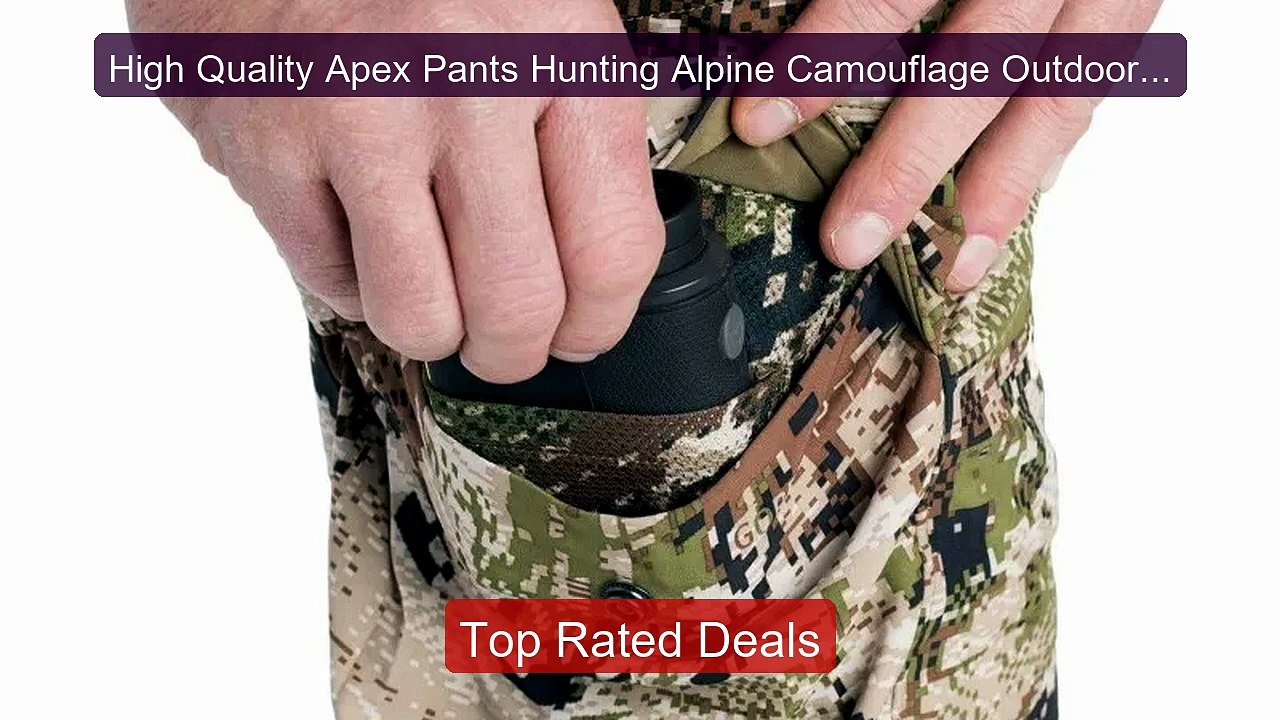 High Quality Apex Pants Hunting Alpine Camoufla...