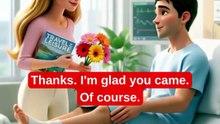 VISITING A FRIEND IN THE HOSPITAL 🏥 Easy English Conversation