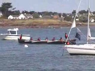 Entrainement club des jeunes yoleurs pour l'Atlantic Challen