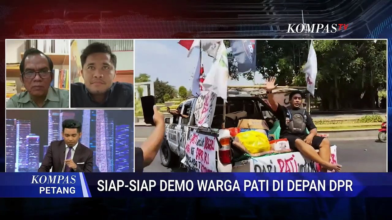 [FULL] Ini Tuntutan yang akan Dibawa Warga Pati saat Demo di Depan DPR | KOMPAS PETANG