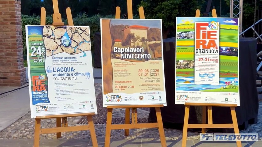 Video News - Orzinuovi: l'acqua al centro della Fiera