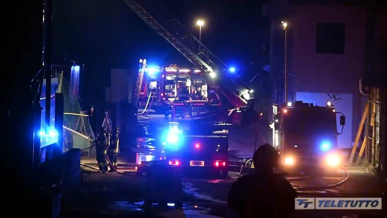 Video News - Rogo a Erbusco, capannone distrutto