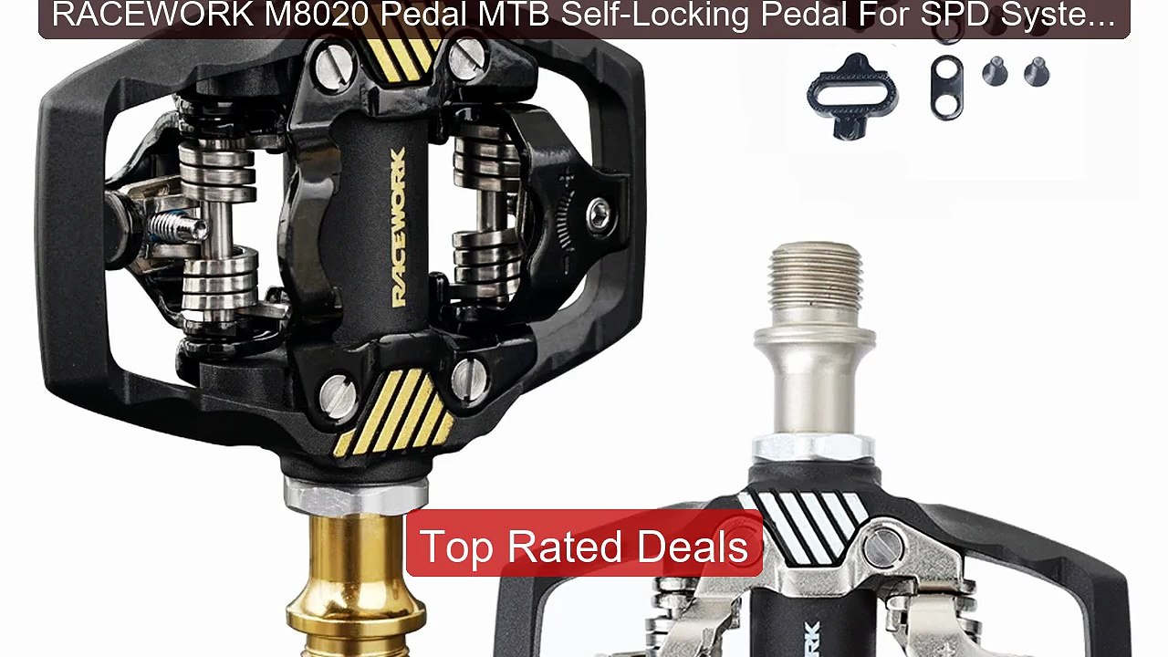 RACEWORK M8020 Pedal MTB Self-Locking Pedal For...