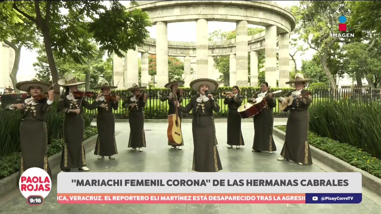 Mariachi Femenil Corona demuestra su talento desde Guadalajara | De Pisa y Corre con Paola Rojas