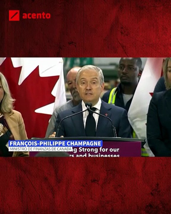 Canadá impondrá aranceles en un rango de 15% a 50% a productos estadounidenses