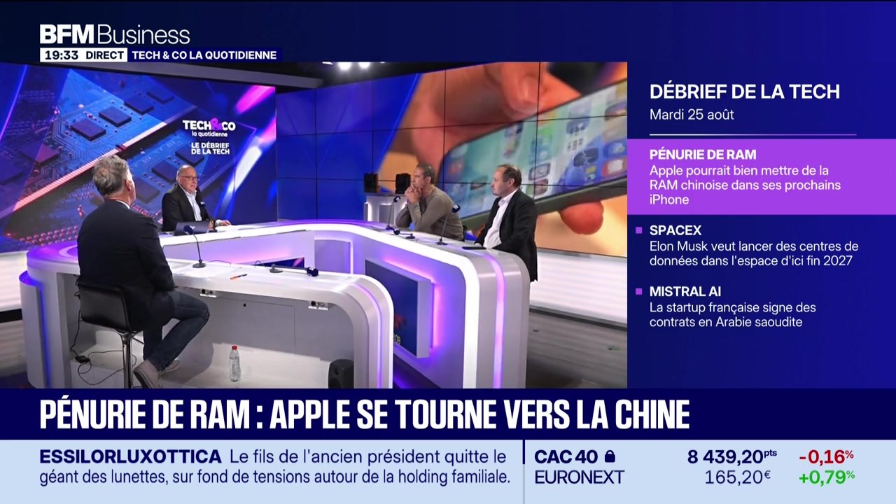 Le Débrief de la tech - Mardi 25 août