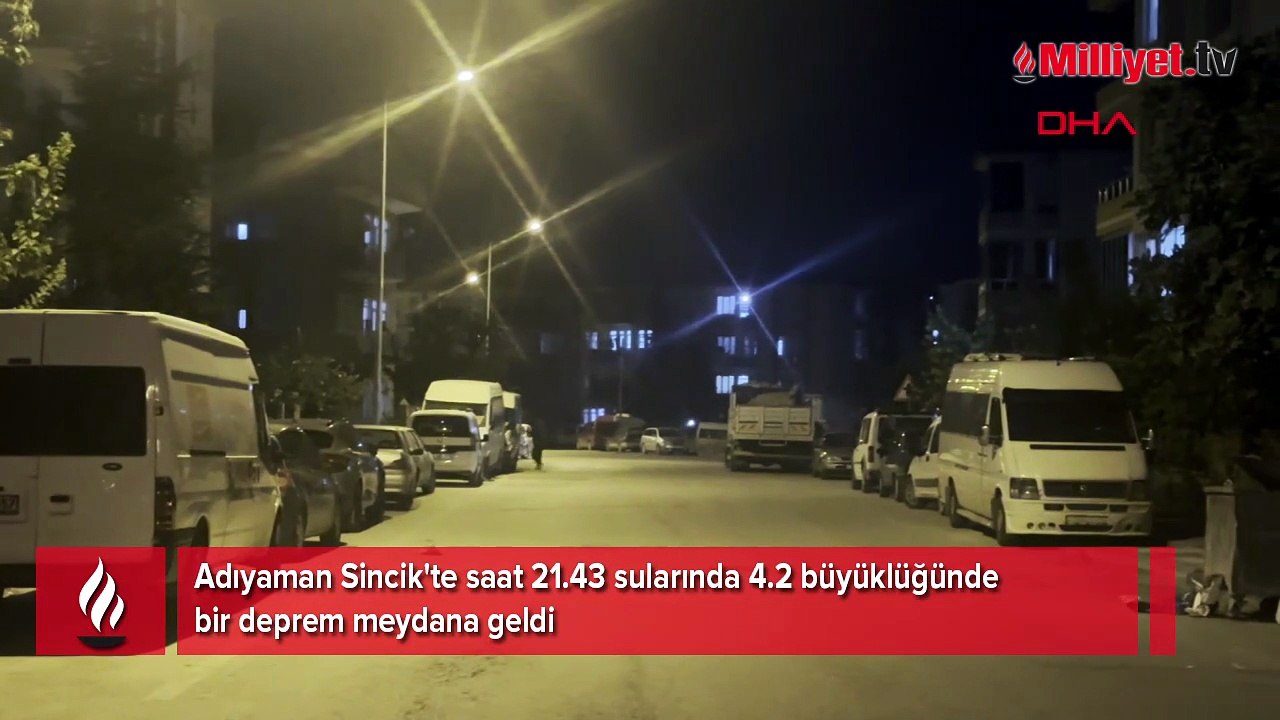 Adıyaman'da 4.2 büyüklüğünde korkutan deprem