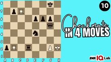#ChessTips ♟️💡 Can you checkmate in 4 moves? (Part 62) (White to play)♟️
