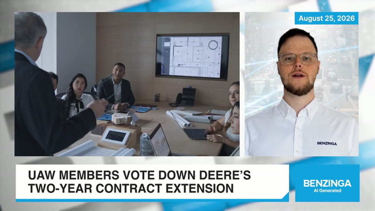 UAW Rejects Deere Extension