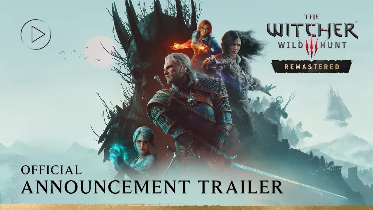 Tráiler de anuncio de The Witcher 3: Wild Hunt - Remastered