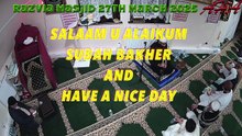 Salaam u alaikum and Subah Bakher