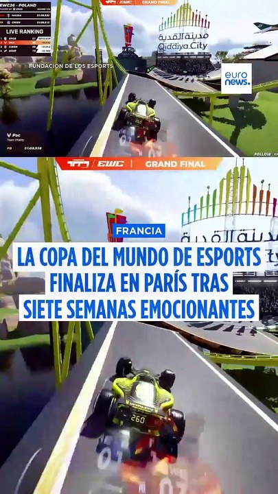 El Mundial de Esports corona a sus campeones en París tras abandonar Arabia Saudí por la guerra