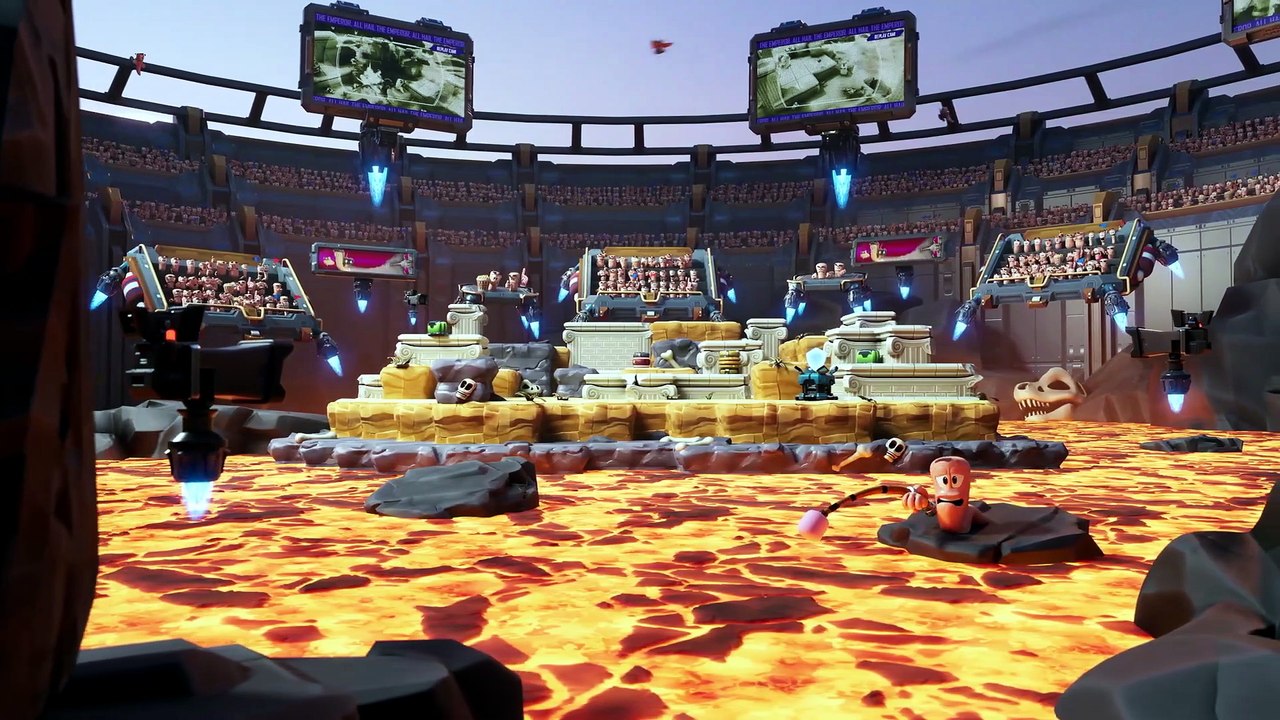 Worms Galactic Tactics - Announce Trailer