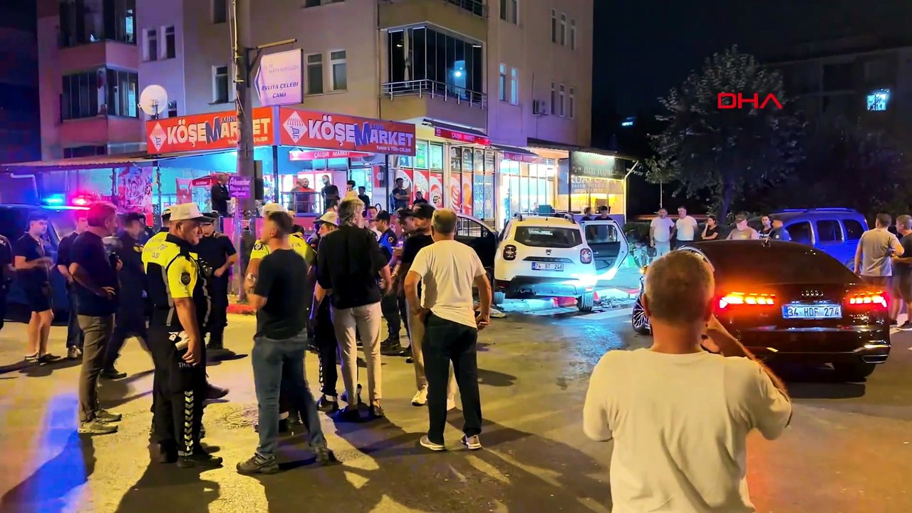 Otomobil polis aracıyla çarpıştı: 2 polis yaralı