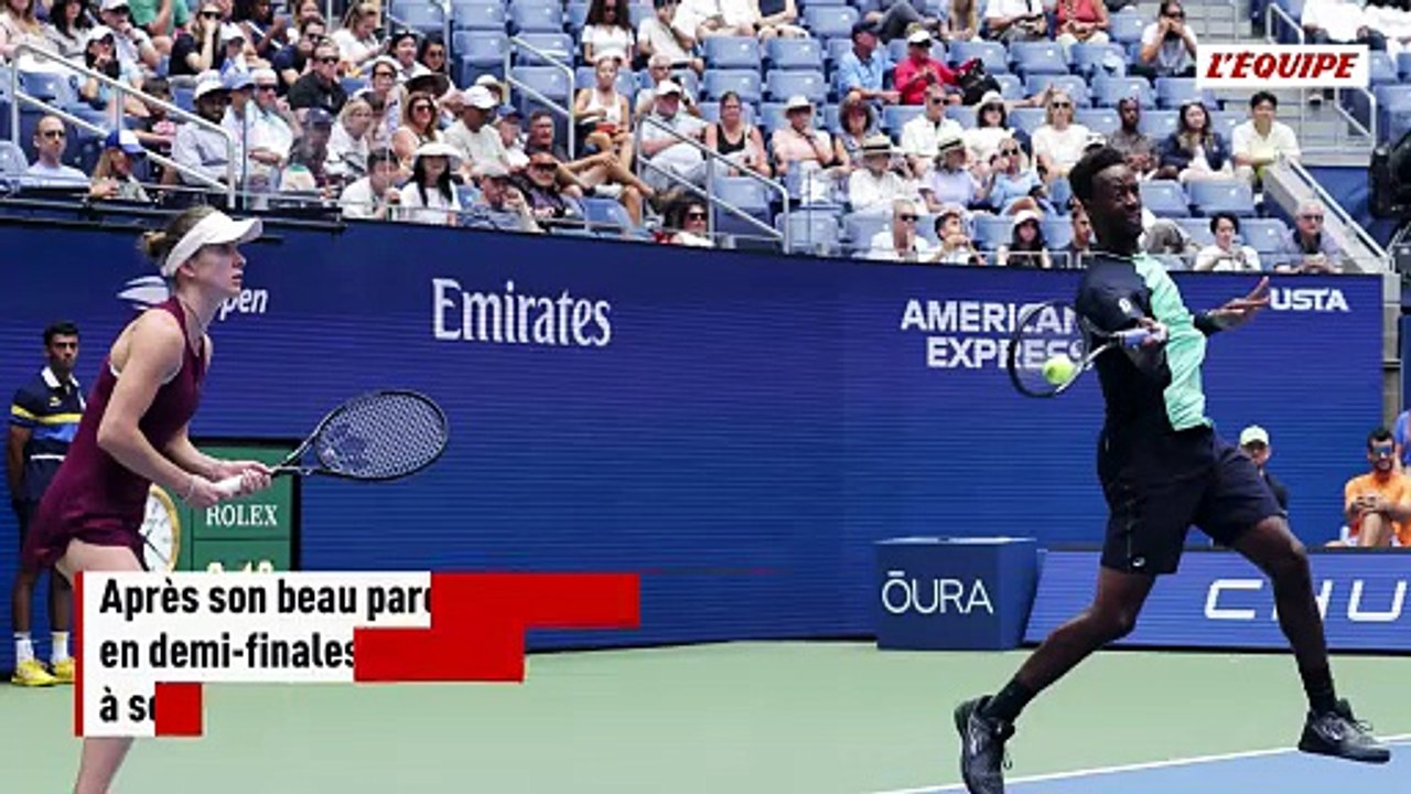 Tombeurs de la meilleure paire du monde, Gaël Monfils et Elina Svitolina qualifiés pour les demies du double mixte à l'US Open - US Open - Double mixte