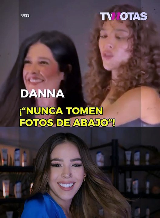 Danna pidió a los fotógrafos respetar el ángulo de las fotografías durante una conferencia de prensa