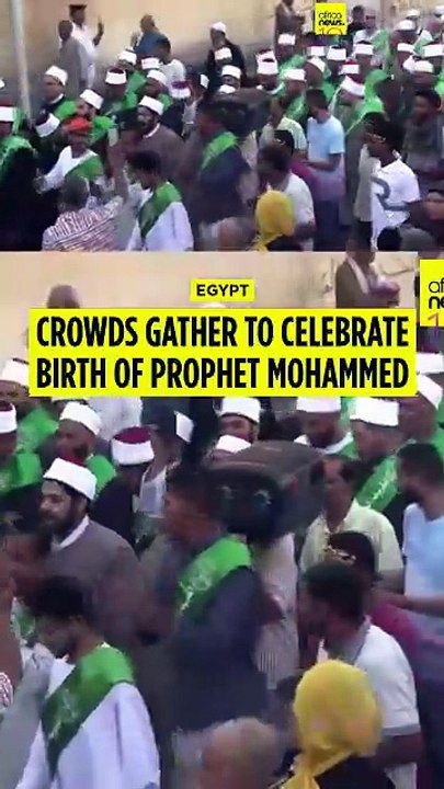 Egypt: Sufi muslims celebrate Mawlid al-Nabawi in Cairo