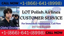 All LOT Polish Airlines® Customer Service™ Contact Options — Step By Step Guide