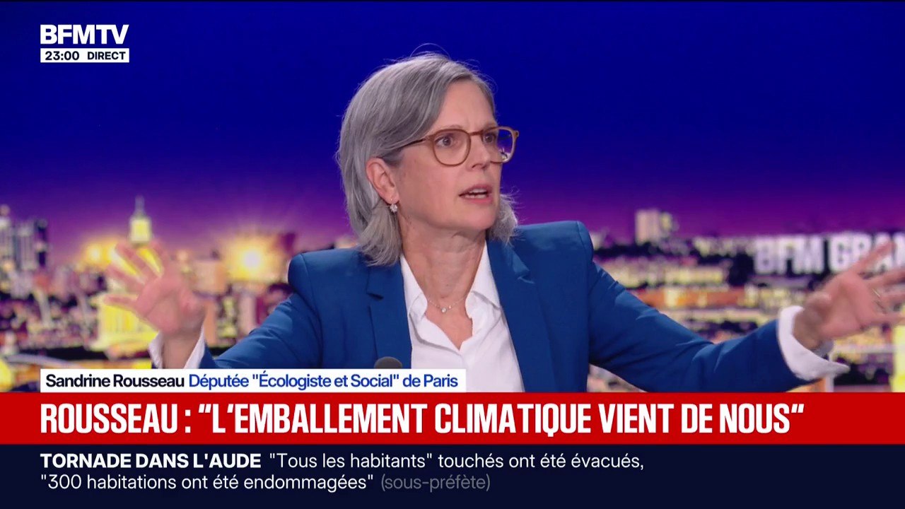 Écologie: "le geste le plus efficace, c'est la diminution de la viande", souligne Sandrine Rousseau