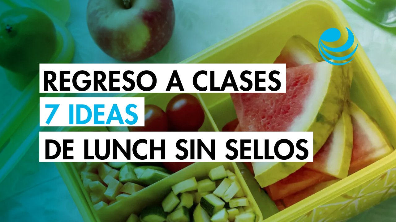 Regreso a clases 2026: 7 ideas de lunch sin productos con sellos