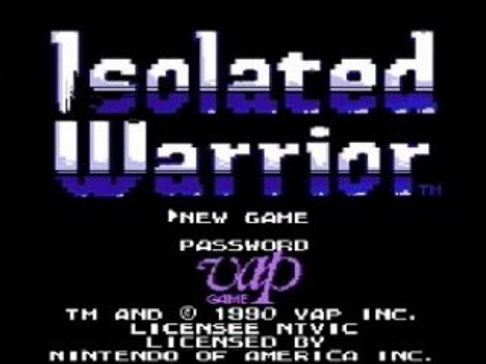 Isolated Warrior (NES)