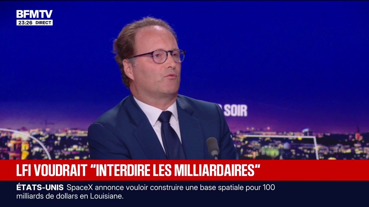 Sylvain Maillard, député EPR, dénonce les propos des insoumis sur les "milliardaires nuisibles"