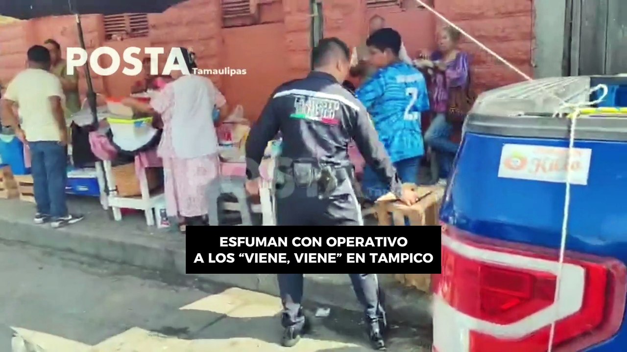Adiós a los “viene, viene” en el Centro de Tampico