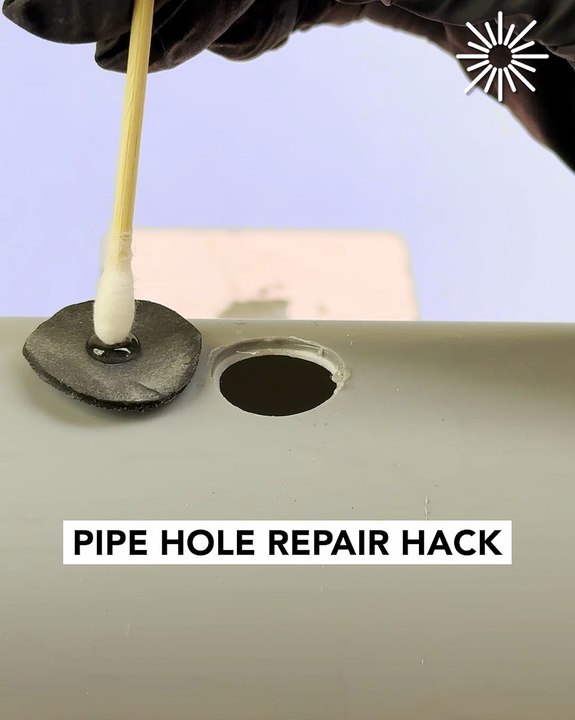 Fixing holes like a pro 🛠️