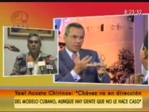 Yoel Acosta Chirinos en RCTV