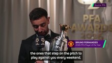 Fernandes 'grateful' to win PFA Player of the Year