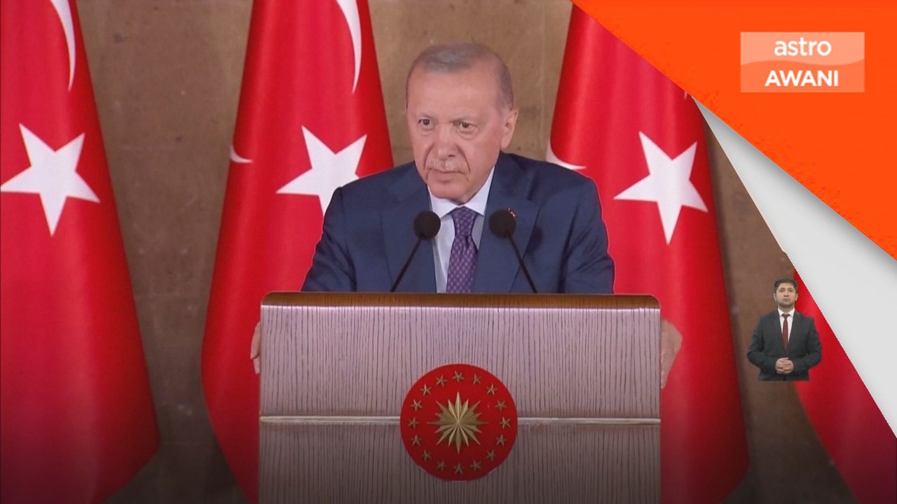 Erdogan tegas Turkiye akan terus sokong Syria walaupun ditekan Israel