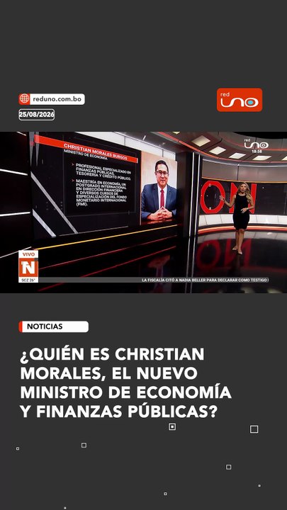 ¿Quién es Christian Morales, el nuevo ministro de Economía y Finanzas Públicas?
