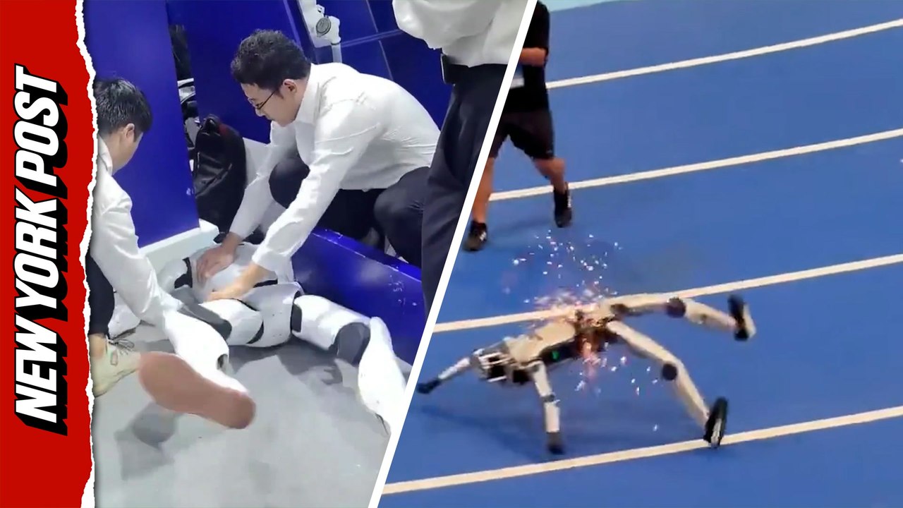 Best AI Robot Fails From Beijing's Humanoid Robot Games
