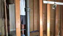 surprise! black mold! 😩 🤣 #ceilingcollapse #diyfail #waterdamage #humor #fail