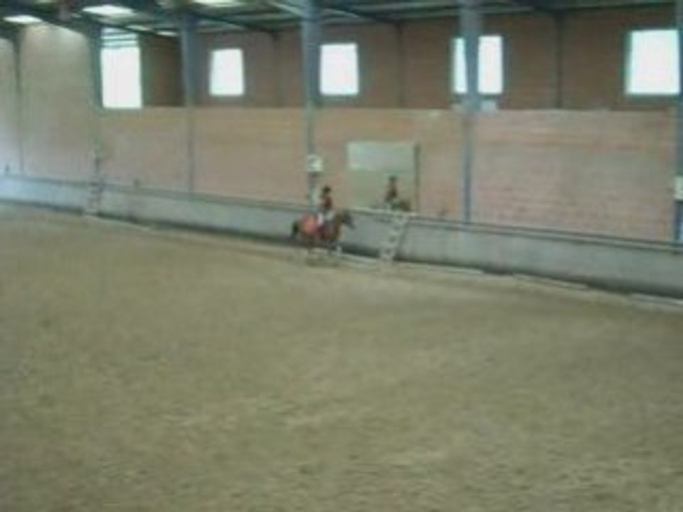 Loreen sur Kiwi au galop