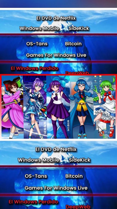 Las Waifus de Windows 🖥️🍜