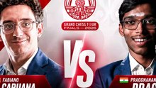 Caruana Strikes First! Praggnanandhaa Falls in Grand Final Game 1 | GCT 2026 #chess #caruana #praggnanandhaa #grandchesstour #chessnetx
