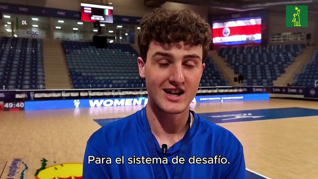 Henry Sheppard (Bolt6) explica el sistema de revisión de videos del Norceca 2026
