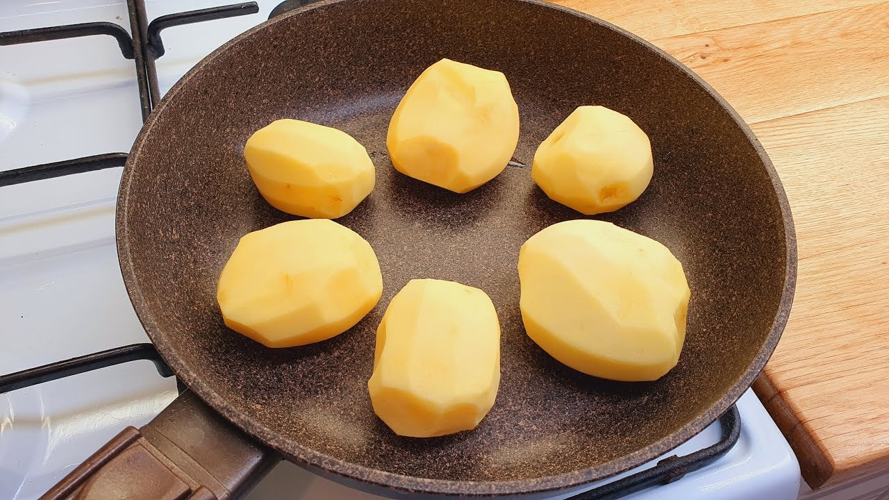 Kartoffelrezept für die ganze Familie, vor allem Kinder mögen es, sehr günstiges Rezept zum Kochen